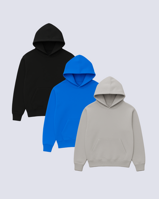 3-Pack Signature Hoodie Bundle (350 GSM)