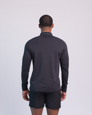 'Black' Performance Quarter Zip